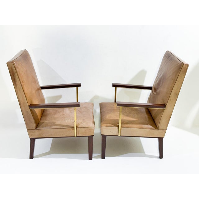 Set of Mid-Century Modern Armchairs, 1950 For Sale - Image 3 of 6