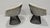 1970s Warren Platner for Knoll Bronze Frame Lounge Chairs in Holly Hunt Teddy For Sale - Image 5 of 8