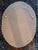 Tan Mid 20th Century Coastal Palm Beach Shell Encrusted Oval Mirror For Sale - Image 8 of 8