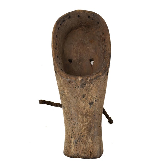 Wood Early 20th Century Dan Guerre Guere Mask For Sale - Image 7 of 9