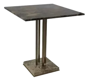 Dark Emperador Marble Table by Euromarmi Store