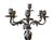19th Century Pair of 19th Century French Silver-Plated Bronze Candelabras For Sale - Image 5 of 8