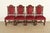 An exceptional set of four antique Victorian or Renaissance Revival dining chairs In the manner of R.J. Horner & Co. USA,...