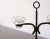 Mid Century Modern Erik Holland Iron & Glass Candelabras - a Pair For Sale - Image 9 of 12