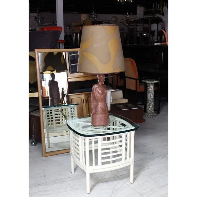 Mid-Century Modern Vintage Mid Century Nude Sculpture Table Lamp For Sale - Image 3 of 9