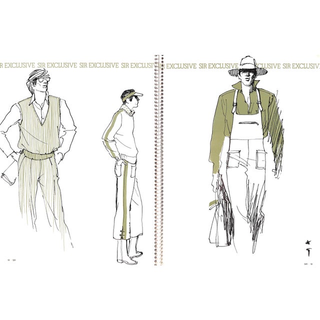 Sir Men's International Fashion Journal 1978 No. 1 For Sale - Image 10 of 11