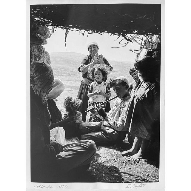 EDUARD BOUBAT 1923-1999 "Jordan", 1954 Later silver print, signed, titled and dated in ink below the image. Image: 54 x...