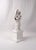 White Ceramic, Porcelain and Bisque Virgin Mary and Child, 19th Century For Sale - Image 8 of 13