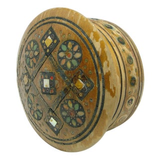 Vintage Hucul Wooden Box, 1920s For Sale