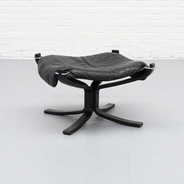 Falcon Ottoman by Sigurd Ressel for Vatne Möbler, 1970s For Sale - Image 6 of 12