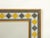 Late 20th Century Blue and Gilt Verre Eglomisé Rectangular Mirror For Sale - Image 9 of 10