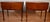 We are pleased to offer this beautiful pair of Hekman Side Tables, from the 1950s . This pair is made of Cherry wood,...