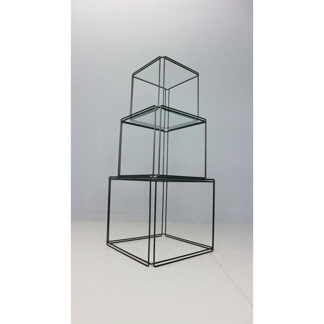 Isocele Nesting Tables by Max Sauze, 1970s, Set of 3 For Sale - Image 10 of 18