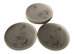 Vintage Syracuse Finesse Carefree China Dinner Plates S/6