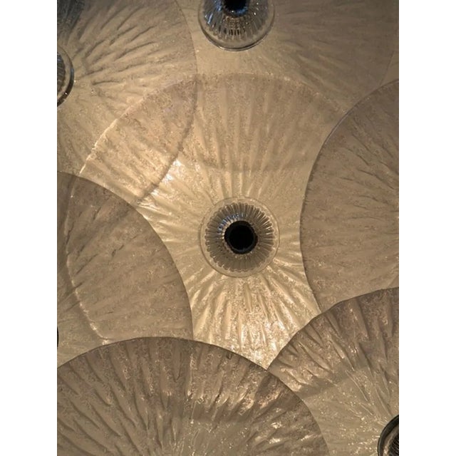 Murano Disc Chandelier For Sale - Image 4 of 6