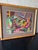 Mid-Century Modern 1950s Cubist Modernist Still Life Painting - Framed Geometric Fruit Composition For Sale - Image 3 of 6