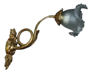 Pre-War Brass Wall Sconce
