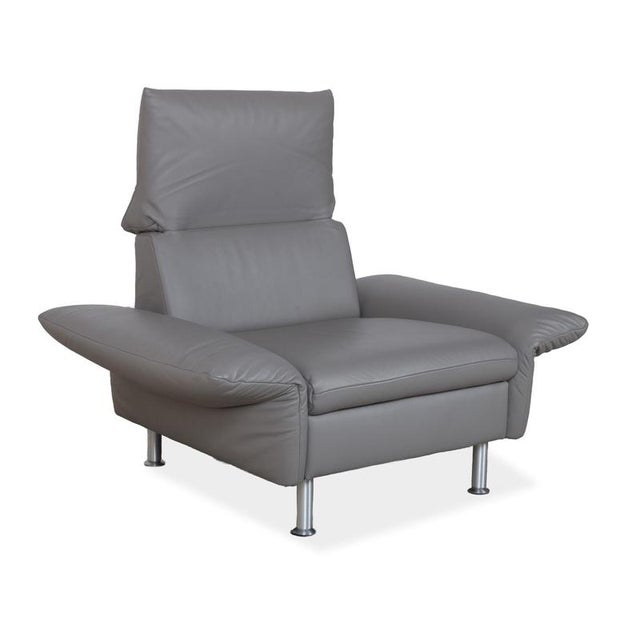 Leather Elena Armchair with Manual Function from Koinor For Sale - Image 5 of 17