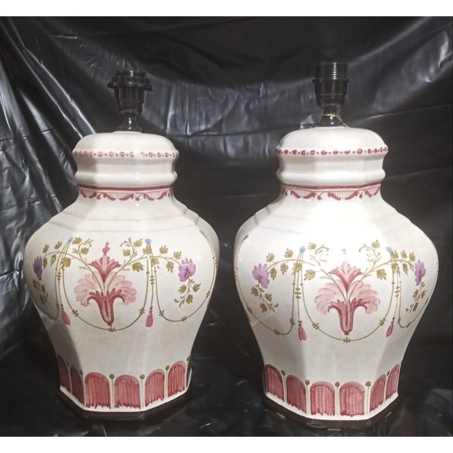 Table Lamps by Cerámicas Benlloch, Spain, 1990s, Set of 2 For Sale - Image 6 of 6