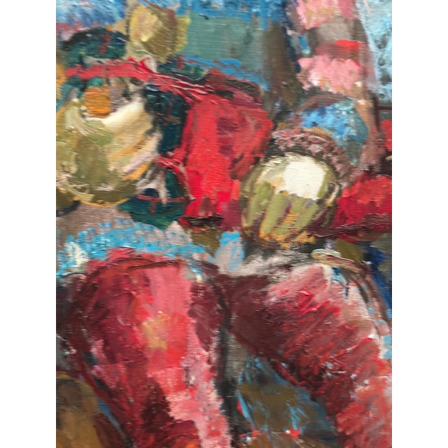 Bertil Wahlberg, Portrait of a Child, 1950s, Oil on Canvas, Framed For Sale - Image 9 of 18