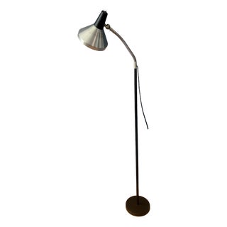 Vintage Black Metal Floor Lamp from Anvia For Sale