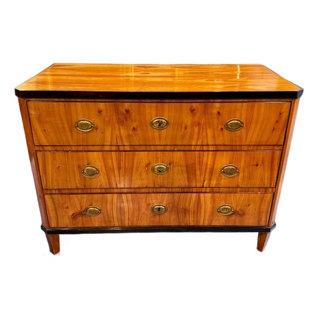 German Fruitwood Commode For Sale
