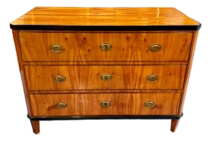 German Fruitwood Commode