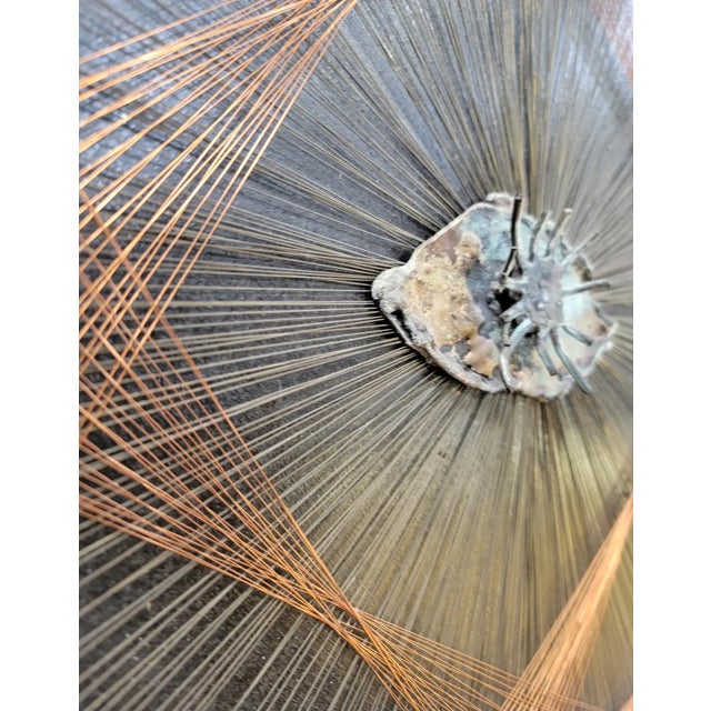 String Art Copper & Brass Wall Art For Sale - Image 4 of 5