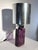 Amethyst Colored Acrylic and Chrome Table Lamp, Italy, 1970 For Sale - Image 14 of 18