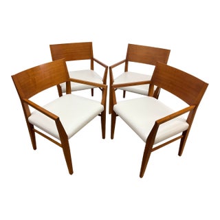 Mid Century Modern Dining Room Chairs, Set of Four For Sale