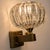 1950s 1950s Italian Wall Lights Murano Glass Sconces Art Deco Style, by Barovier & Toso - Pair For Sale - Image 5 of 10