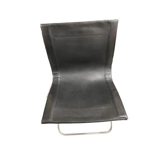 Black Lia Model Chairs attributed to Claudio Salocchi, Italy, 1960s, Set of 4 For Sale - Image 8 of 11