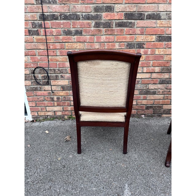 19th Century Regency Arm Chairs - Ready for Your Fabric For Sale - Image 13 of 13