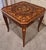 Vintage F.lli Jannuzzi Sorrento Italian Marquetry 5-in-1 Game Table Set With 4 Chairs For Sale In Savannah - Image 6 of 18