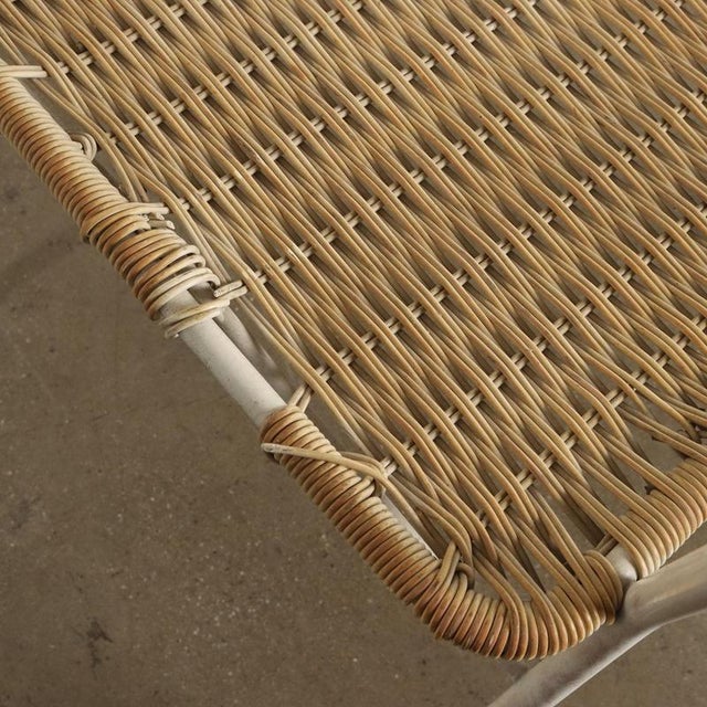 Brown Vintage Garden Chairs, 1960s, Set of 4 For Sale - Image 8 of 11