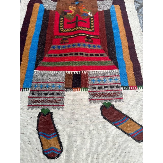 Vintage Equator Tapestry, 1970s For Sale - Image 10 of 17