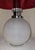 Vintage Table Lamp with Relief Glass Base and Sequin Shade from Lamplove, 1970s For Sale - Image 10 of 12