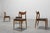 Mid-Century Modern Belgian Teak Dining Chairs, 1960s, Set of 6 For Sale - Image 12 of 16