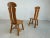 1960s Brutalist Dining Chairs attributed to Depuydt, 1960s, Set of 5 For Sale - Image 5 of 10