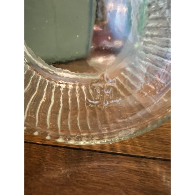 Vintage 1950s Lidded Cookie Biscuit Jar by Anchor Hocking For Sale In West Palm - Image 6 of 7