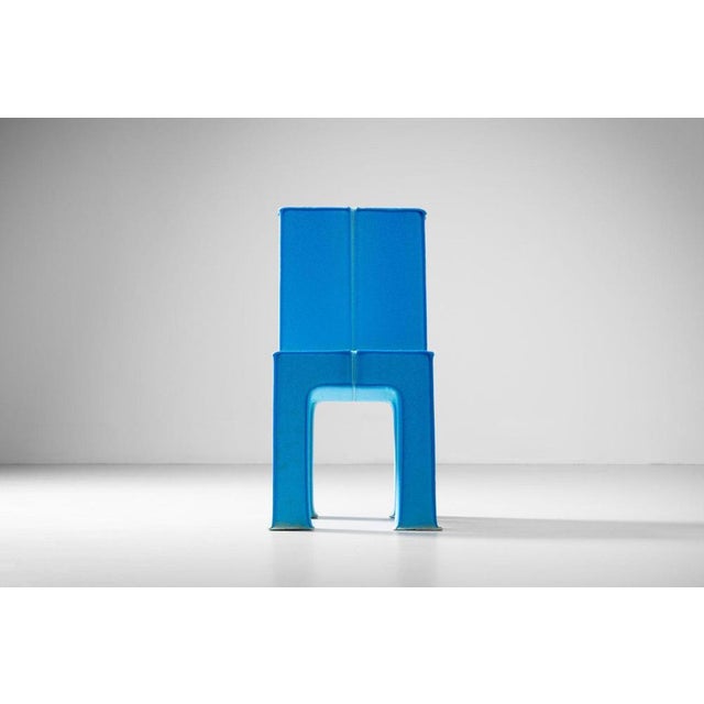 Blue Melted Chair by Pieke Bergmans, the Netherlands, 2008 For Sale - Image 8 of 18