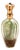 Glass Perfume Bottle with Gold Applications For Sale