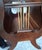 Early 20th Century Ferguson Bros. Walnut Lyre Harp Form Magazine Holder For Sale - Image 9 of 10