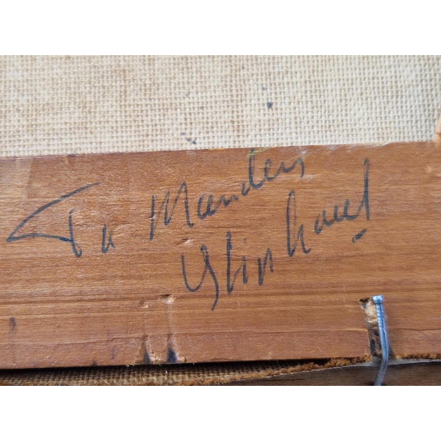 J. De Borge, Forest Landscape, 1970s, Oil on Canvas, Framed For Sale - Image 8 of 12