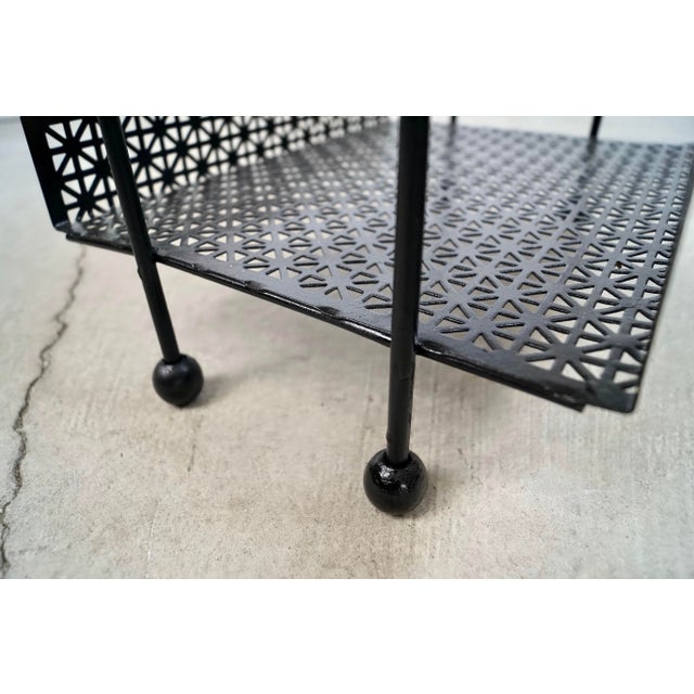 1950’s Mid-Century Modern Architectural Magazine Rack For Sale - Image 12 of 12