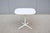Fabulous Lift height-adjustable rounded rectangle occasional side table in snow white color, designed by the German...