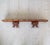 Late 20th Century Handcrafted Scalloped Wooden Shelf With Bow Brackets For Sale - Image 5 of 11