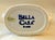 Ceramic Vintage Bella Casa by Ganz Five Finger Blue and White Bud Vase For Sale - Image 7 of 7