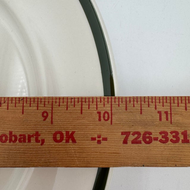 Vintage Christmas Tree by Cuthbertson Dinner Plates and Platter - 6 pcs For Sale - Image 9 of 12