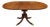 Schmieg & Kotzian English Regency Revival Figured Walnut Oval Extension Dining Table, Circa 1950 For Sale